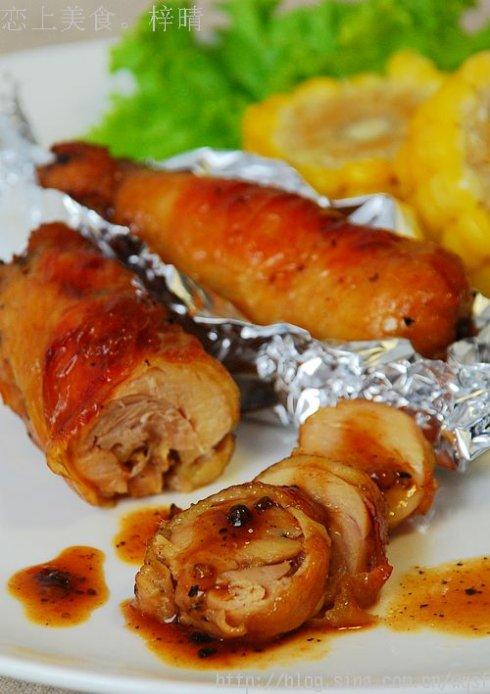 香扒去骨烤鸡腿的做法