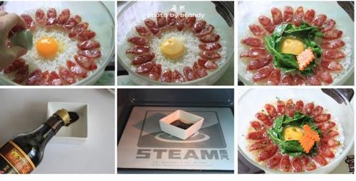腊肠煲仔饭的做法