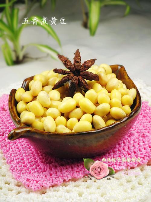 五香煮黄豆的做法