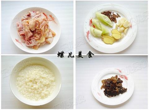 糯米酒烧鸡肉的做法