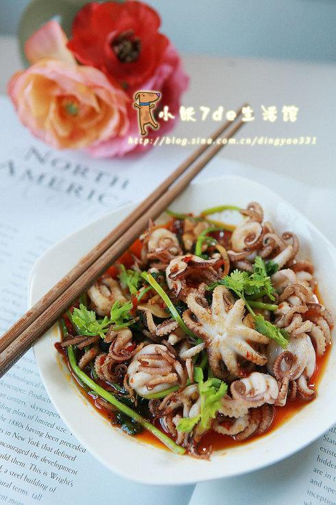 湘式剁椒章鱼须的做法