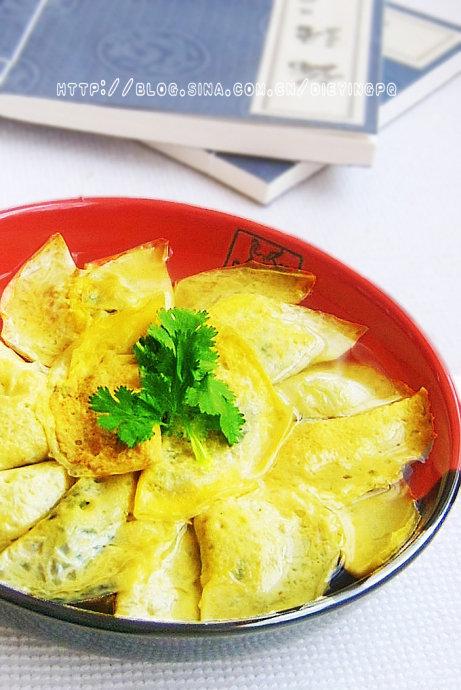 小葱蛋饺的做法