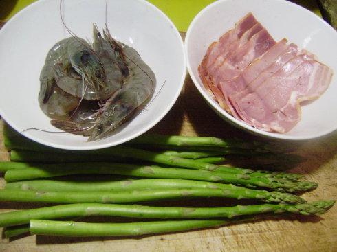 培根大虾卷的做法