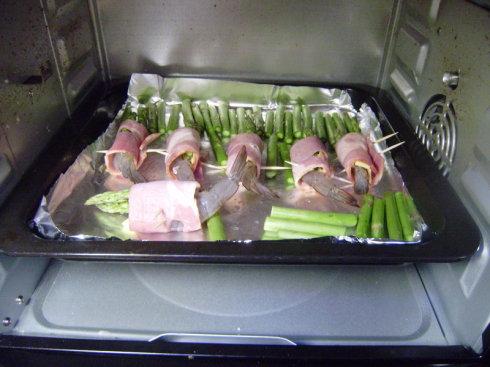 培根大虾卷的做法