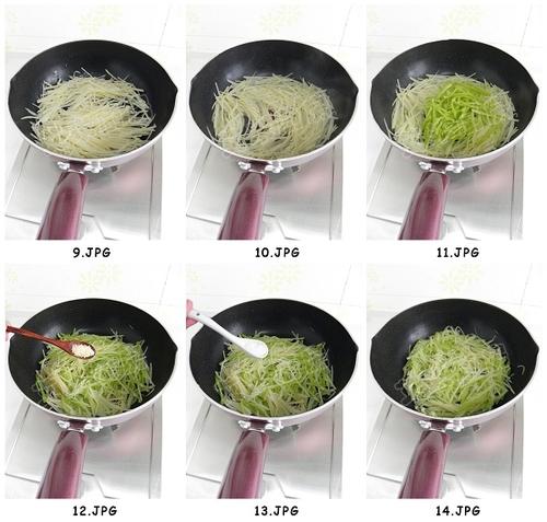 青椒土豆丝的做法