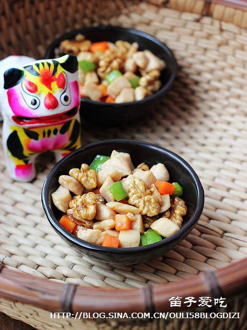 桃仁鸡丁的做法