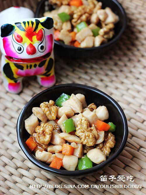 桃仁鸡丁的做法