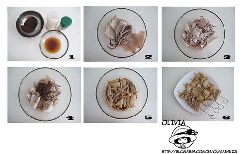 铁板鱿鱼的做法