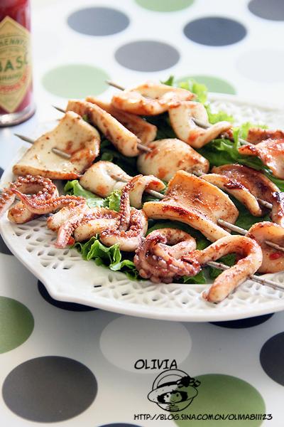 铁板鱿鱼的做法