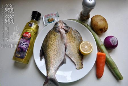 盐焗烤鱼的做法