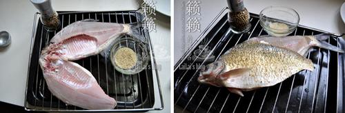盐焗烤鱼的做法