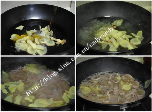 香葱油腰花的做法