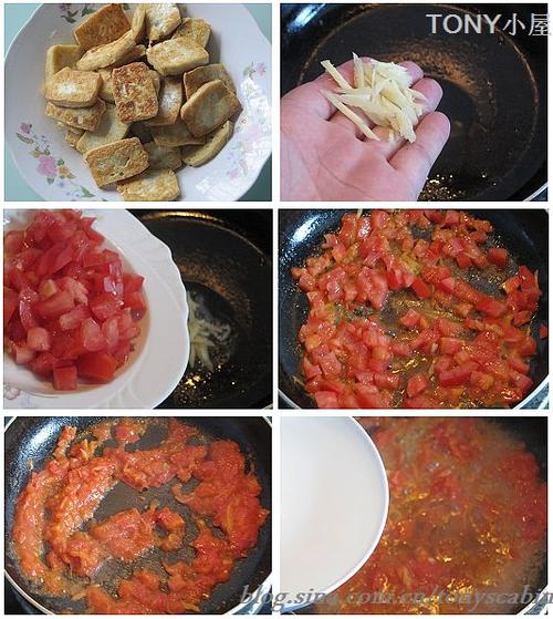 酸辣开胃豆腐的做法