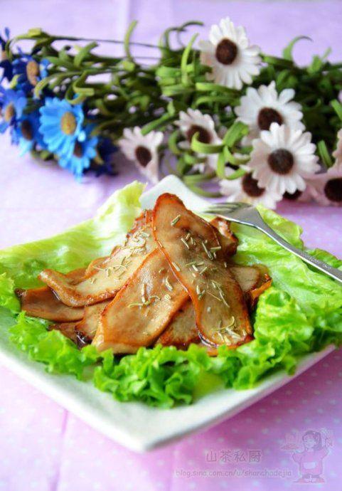 酱烤杏鲍菇的做法