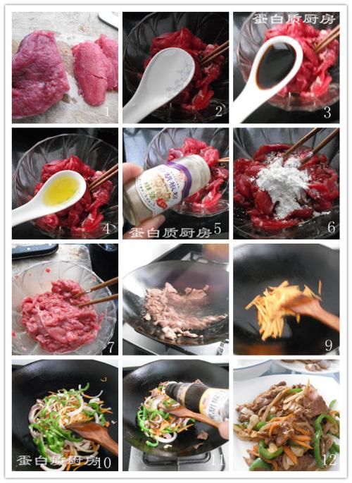 黑胡椒牛肉的做法