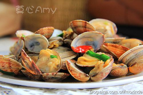辣炒花蛤的做法