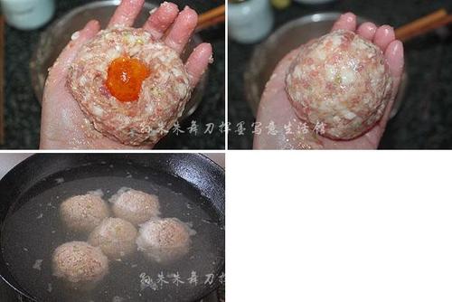 免炸茄汁狮子头的做法