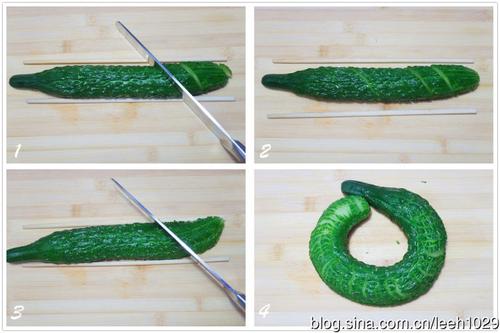 蓑衣黄瓜&酸辣蕨根粉的做法