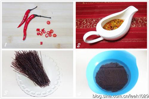 蓑衣黄瓜&酸辣蕨根粉的做法