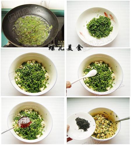 香椿芽拌豆腐的做法