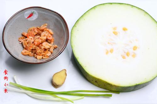 金钩烧冬瓜的做法