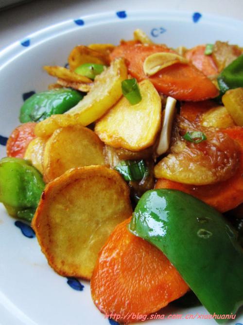 金丝瓜烩三鲜的做法