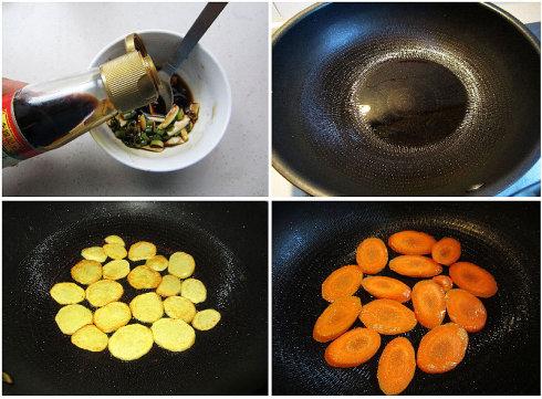 金丝瓜烩三鲜的做法