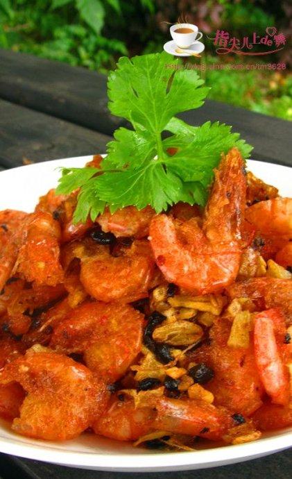 豆豉香酥虾的做法