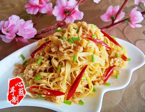 口味发丝千张的做法