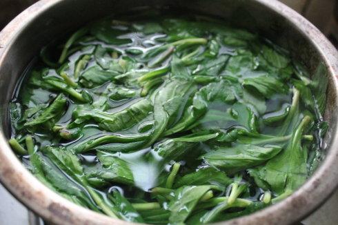 香干笋尖拌马兰的做法