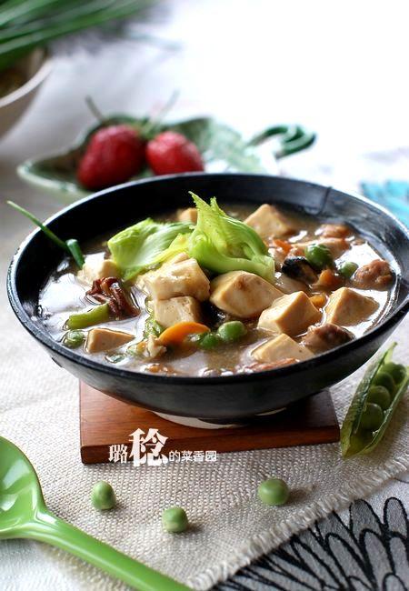 八珍芥菜烧豆腐的做法