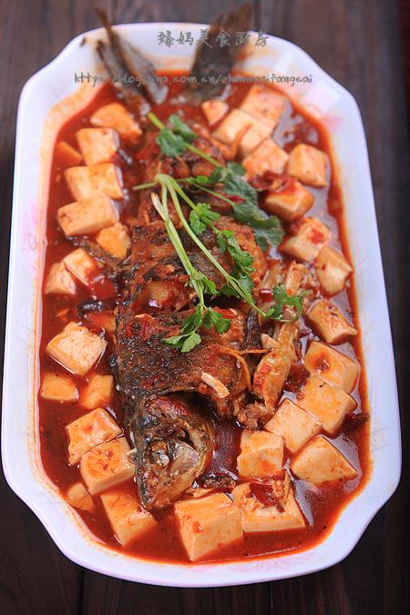 麻辣豆腐烧鲫鱼的做法