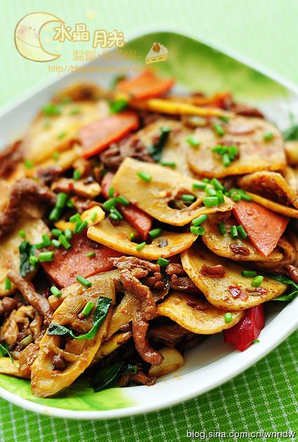 私房麻辣炒年糕的做法