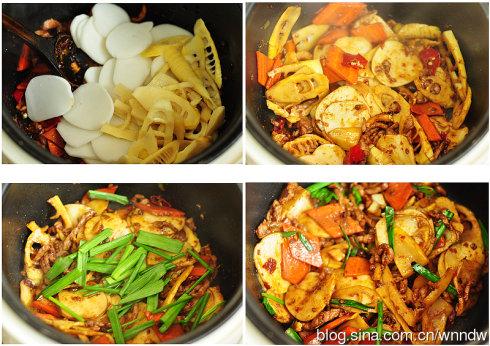 私房麻辣炒年糕的做法