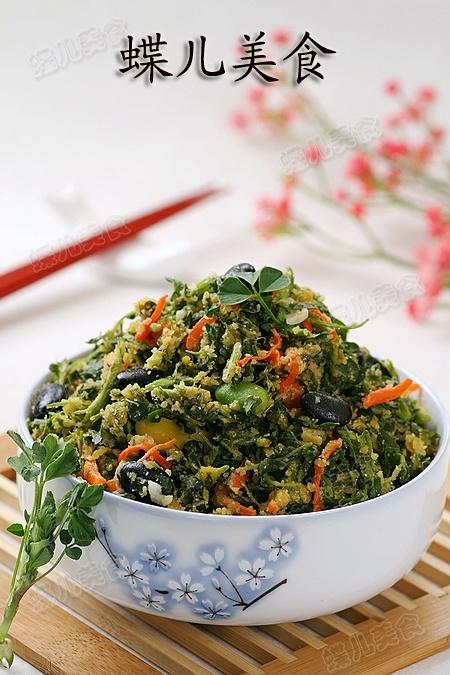 杂和面蒸苜蓿苦累的做法