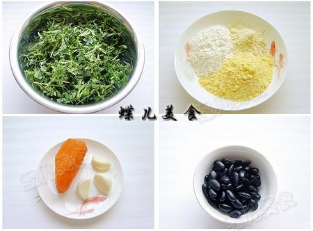 杂和面蒸苜蓿苦累的做法