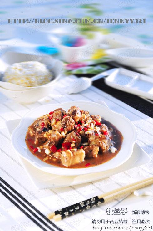 蒜蓉豉汁排骨的做法