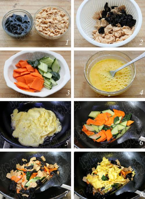 素木须肉的做法