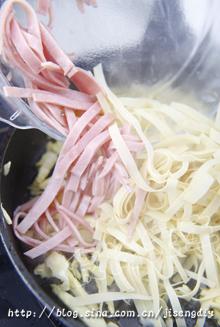 火腿拌冬粉的做法