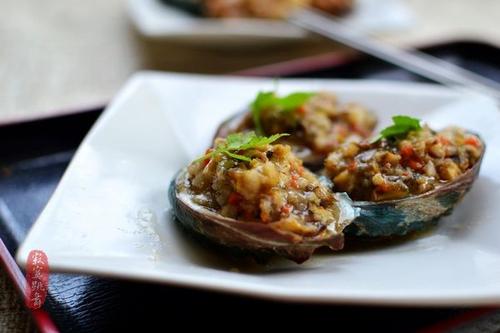 鲍鱼镶肉的做法