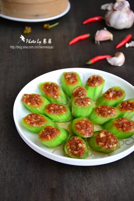 蒜蓉蒸丝瓜的做法