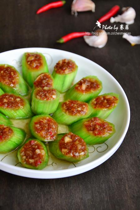 蒜蓉蒸丝瓜的做法