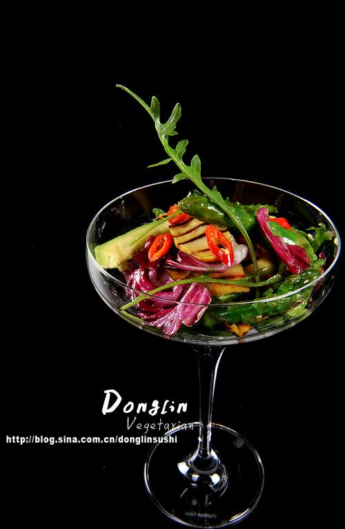 酪梨牛肝菌沙拉的做法