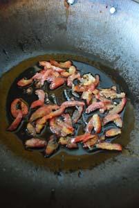 腊肠三丝的做法