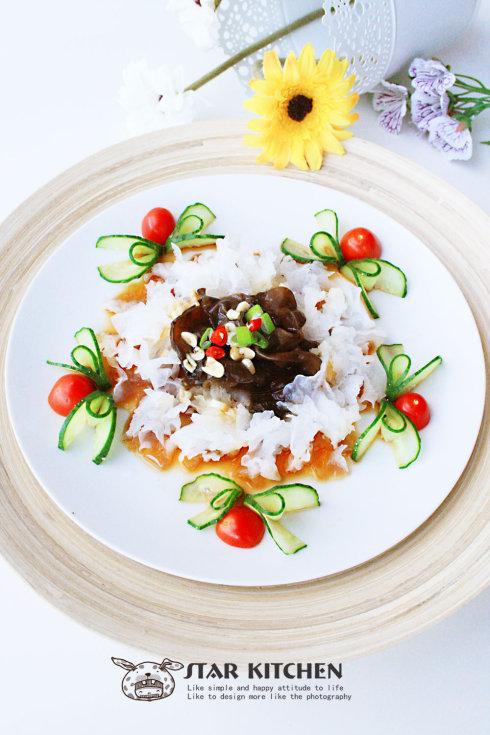 酱汁黑白双耳的做法