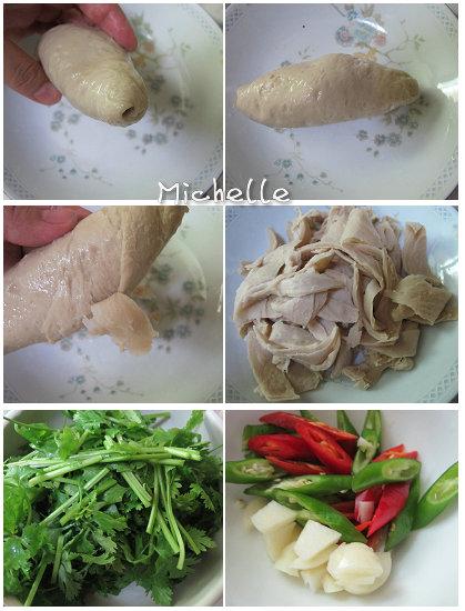 小炒手撕面筋的做法