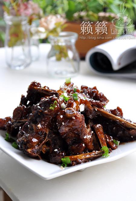 糖醋脊骨的做法