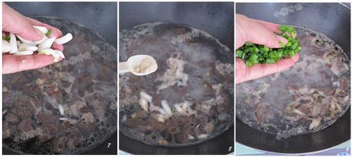 排毒去尘猪红汤的做法