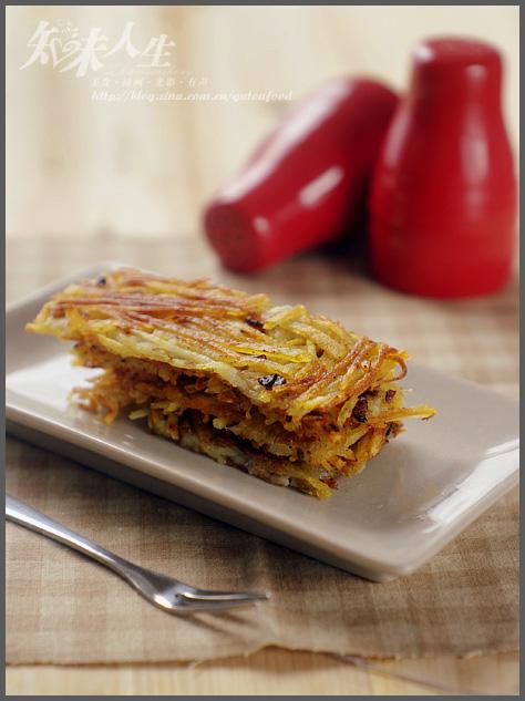 干焙土豆饼的做法