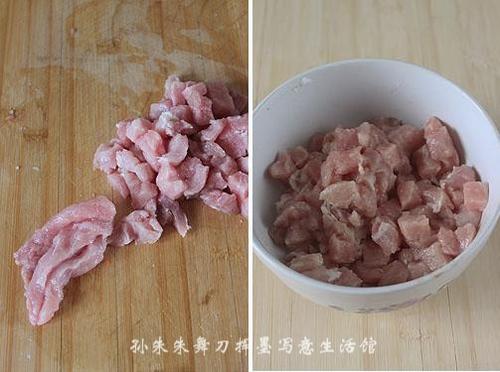 菠萝肉丁的做法